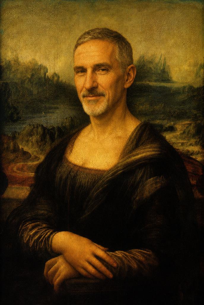 You as Mona Lisa